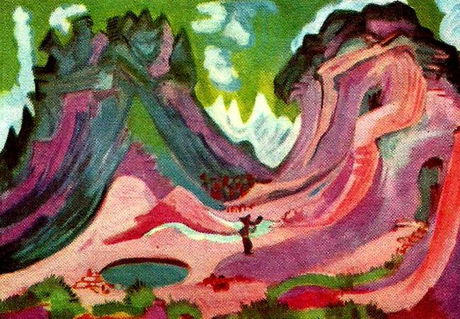 Ernst Ludwig Kirchner amselflue China oil painting art